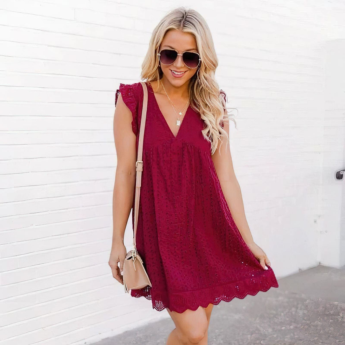 Lively® Summer Clothing Red / XS 2-in-1 Summer Dress | Lively®