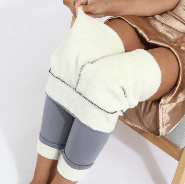 Lively® Autumn & Winter Clothing Light Grey / S (40-50kg) / One Size Autumn Fleece Leggings | Lively®