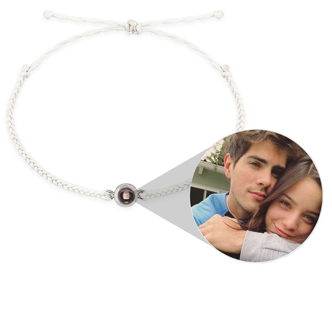 Lively® Autumn & Winter Clothing White - Silver Unique Photo Bracelet | Lively®