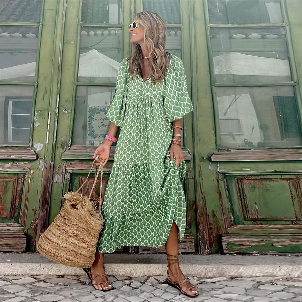 Lively® Vêtements été Vert clair / XS Robe d'été Londres | Lively®