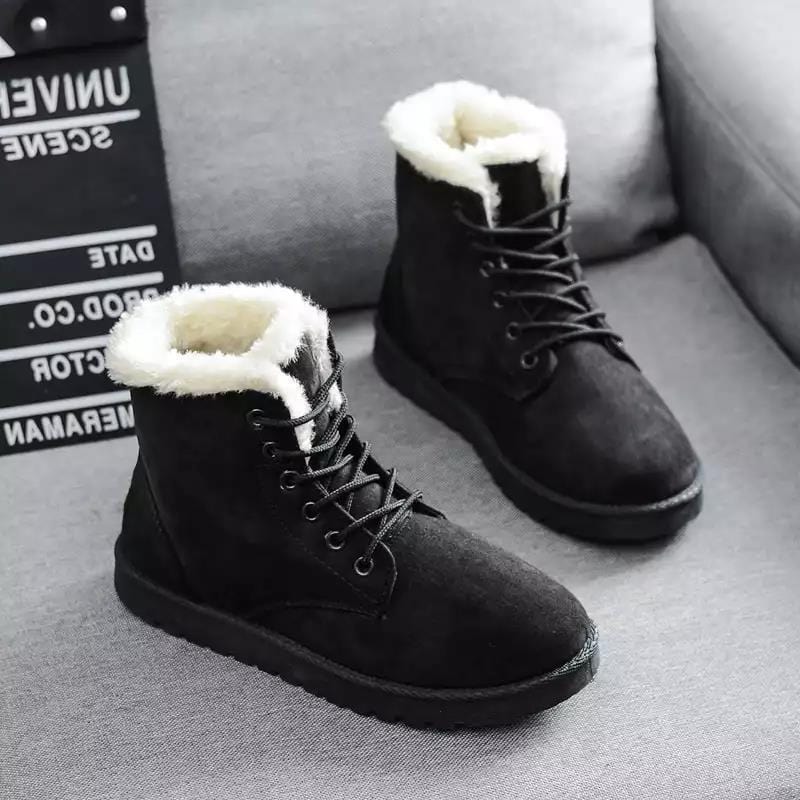 Lively® Vêtements automn & hiver Noir / 35 Bottes fourrées | Imperméables pour l'hiver | Lively®