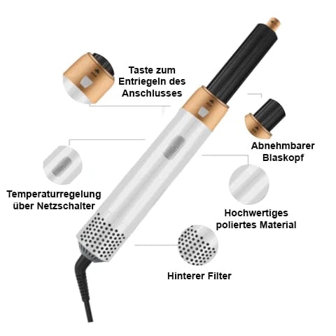 Lively® Hair Care & Accessories Professional Curler 2.0 | 5 in 1 | Lively®