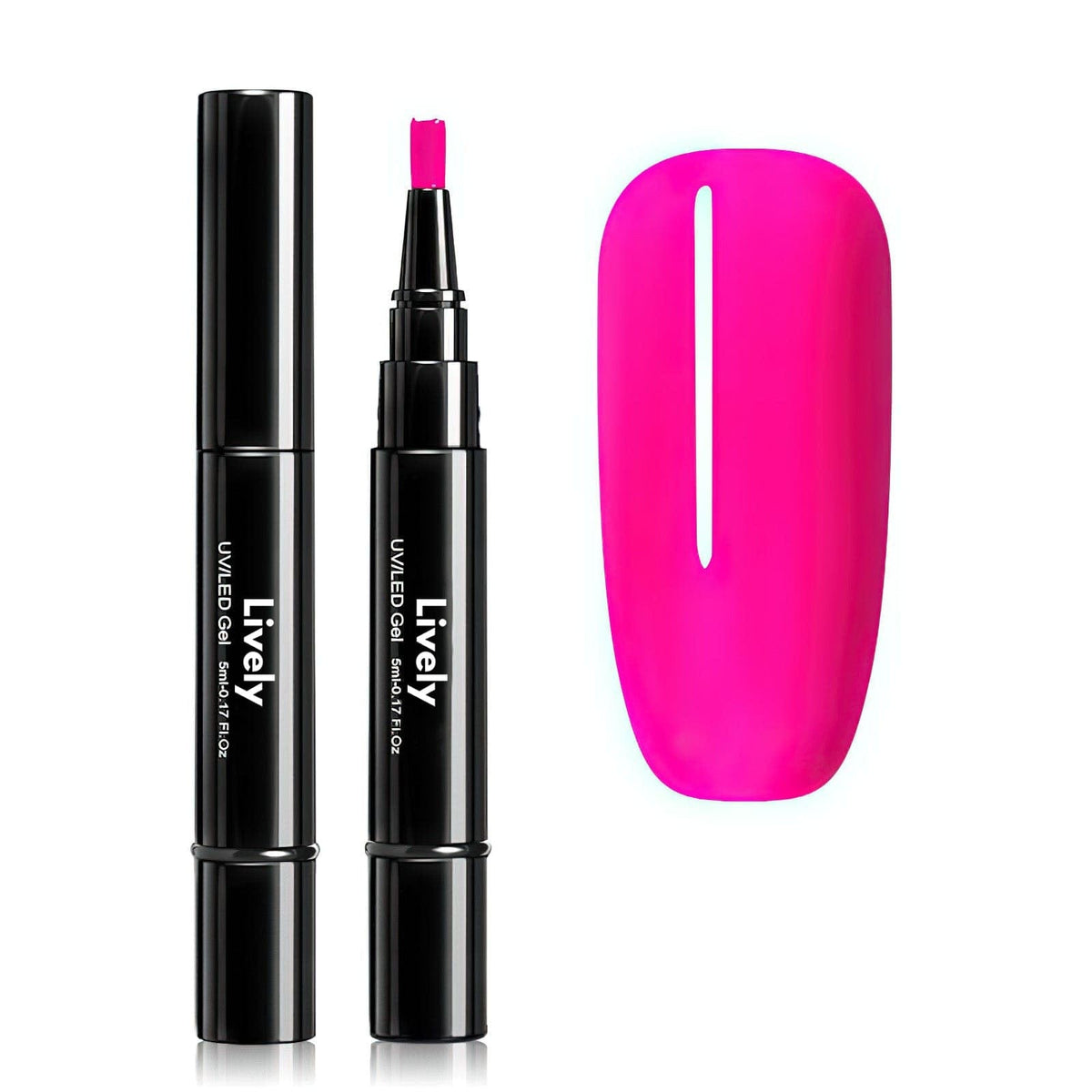Lively® Nails & Manicures Fluorescent Pink Nail Polish Pen | Lively®