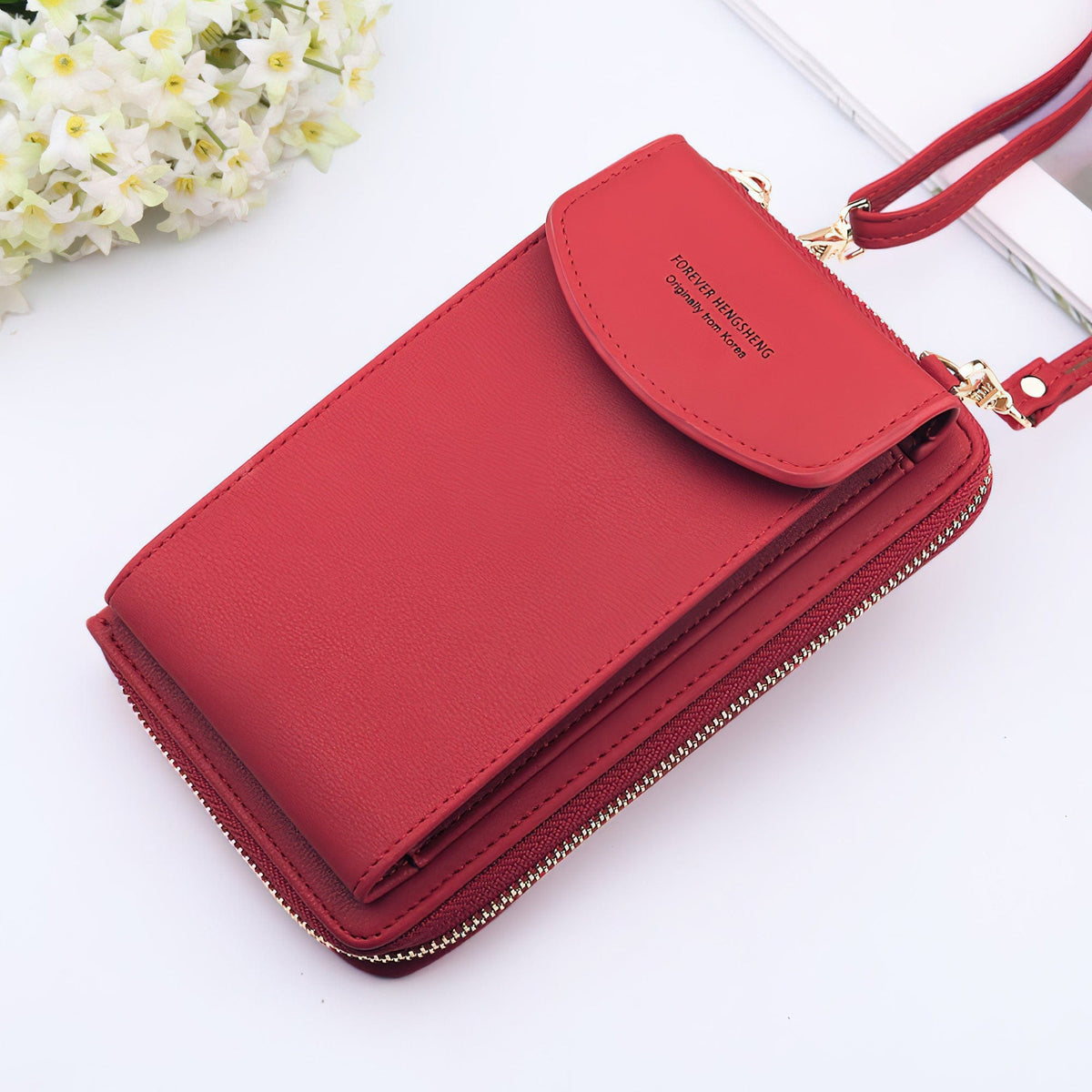 Lively® Autumn & Winter Clothing Red All-in-One Wallet | Lively®
