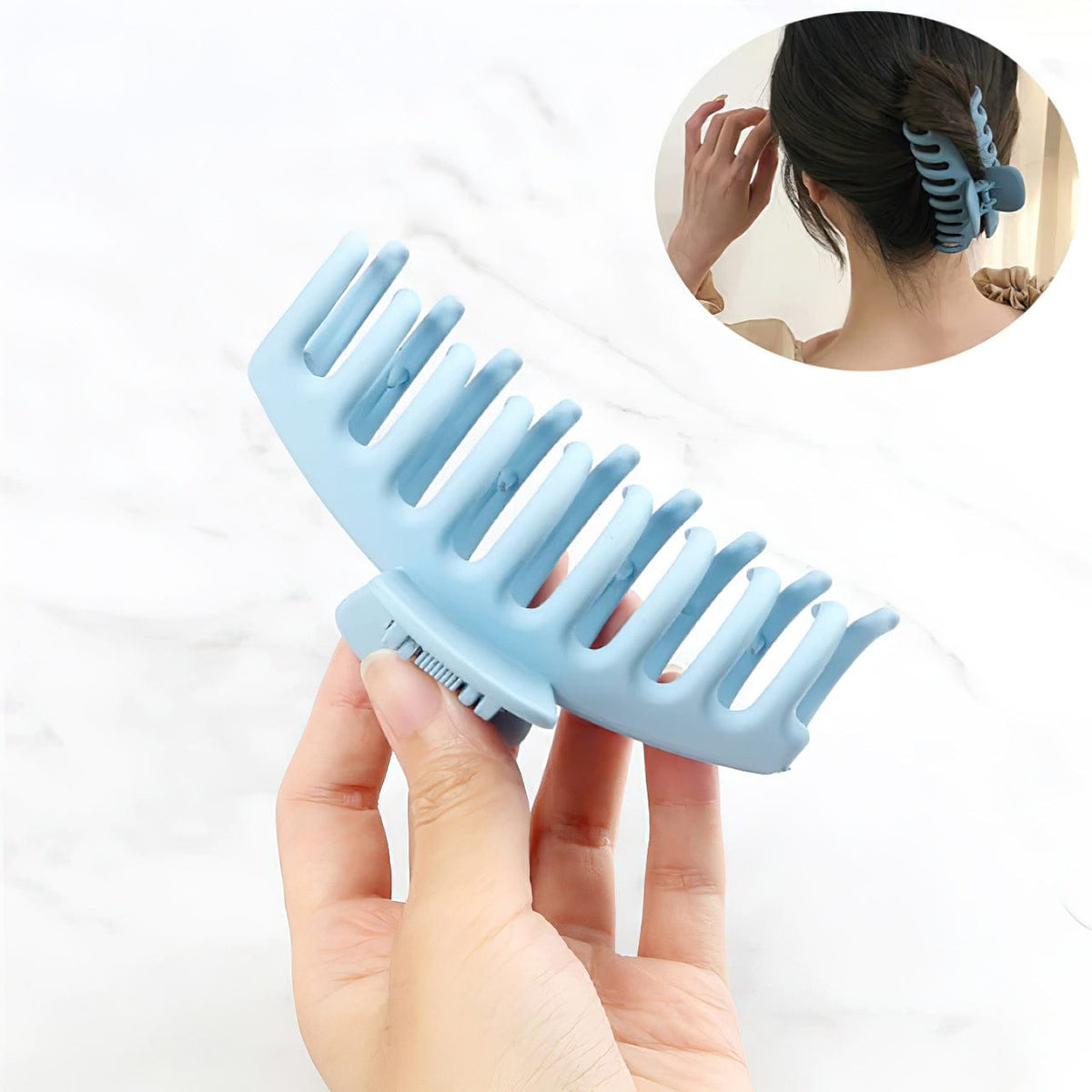 Lively® Hair Care & Accessories Blue Anti-Breakage Hair Clip | Lively®