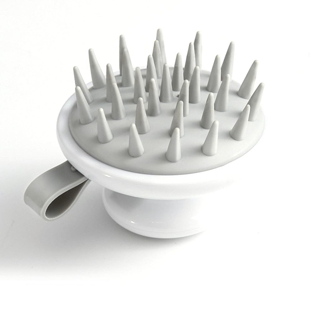 Lively® Hair Care & Accessories Gray White Scalp Massage Brush - For better penetration and better results | Lively®