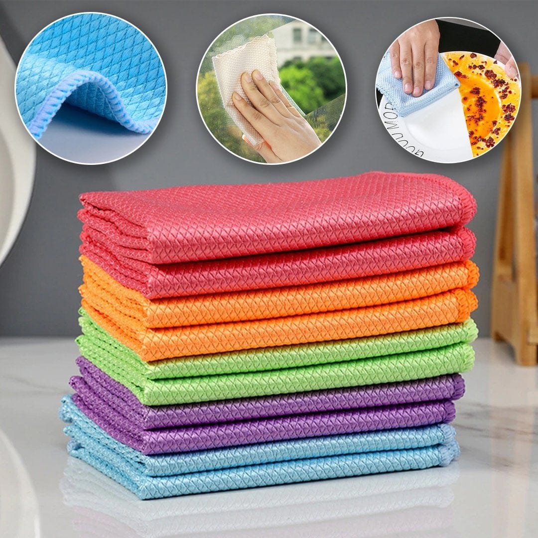 Lively® Kitchen Accessories 10 Piece Microfiber Cloths | Lively®