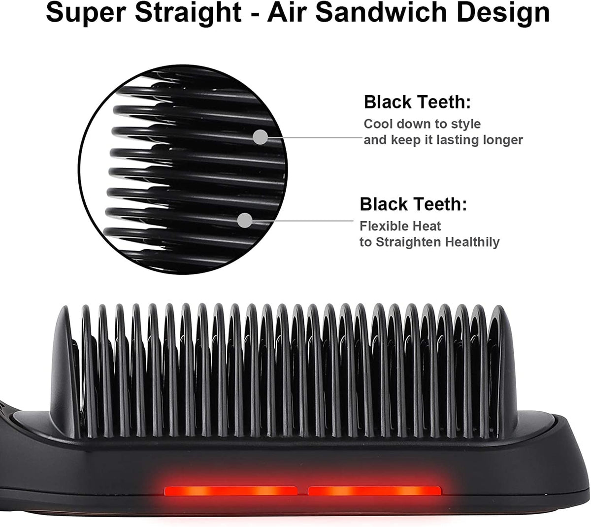 Lively® Hair Care & Accessories Black Ionic Smoothing Brush | Lively®