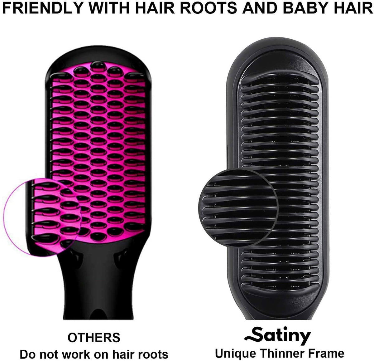 Lively® Hair Care & Accessories Black Ionic Smoothing Brush | Lively®