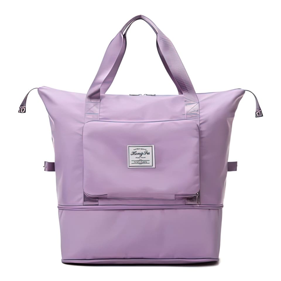 Lively® Décorations & Rangement Mauve Sac de voyage pliable tout-en-un | Lively®