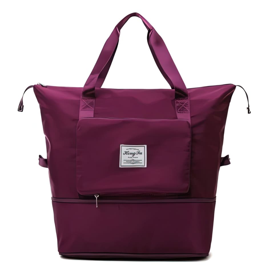 Lively® Décorations & Rangement Rouge Sac de voyage pliable tout-en-un | Lively®