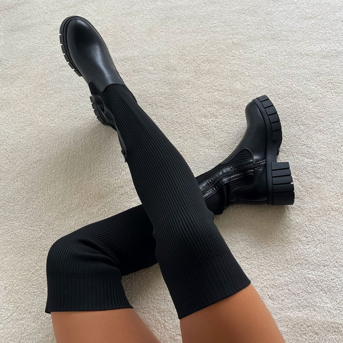 Lively® Autumn & Winter Clothing Black / 36 Winter Knee-High Boots | Lively®