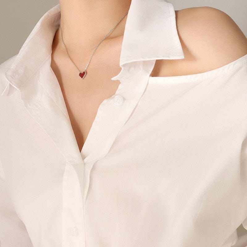 Lively® 925 Silver Necklaces "Retro Love" Necklace | Lively®