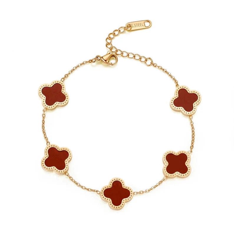 Lively® Bracelets Rouge Bracelet trèfles | Lively®
