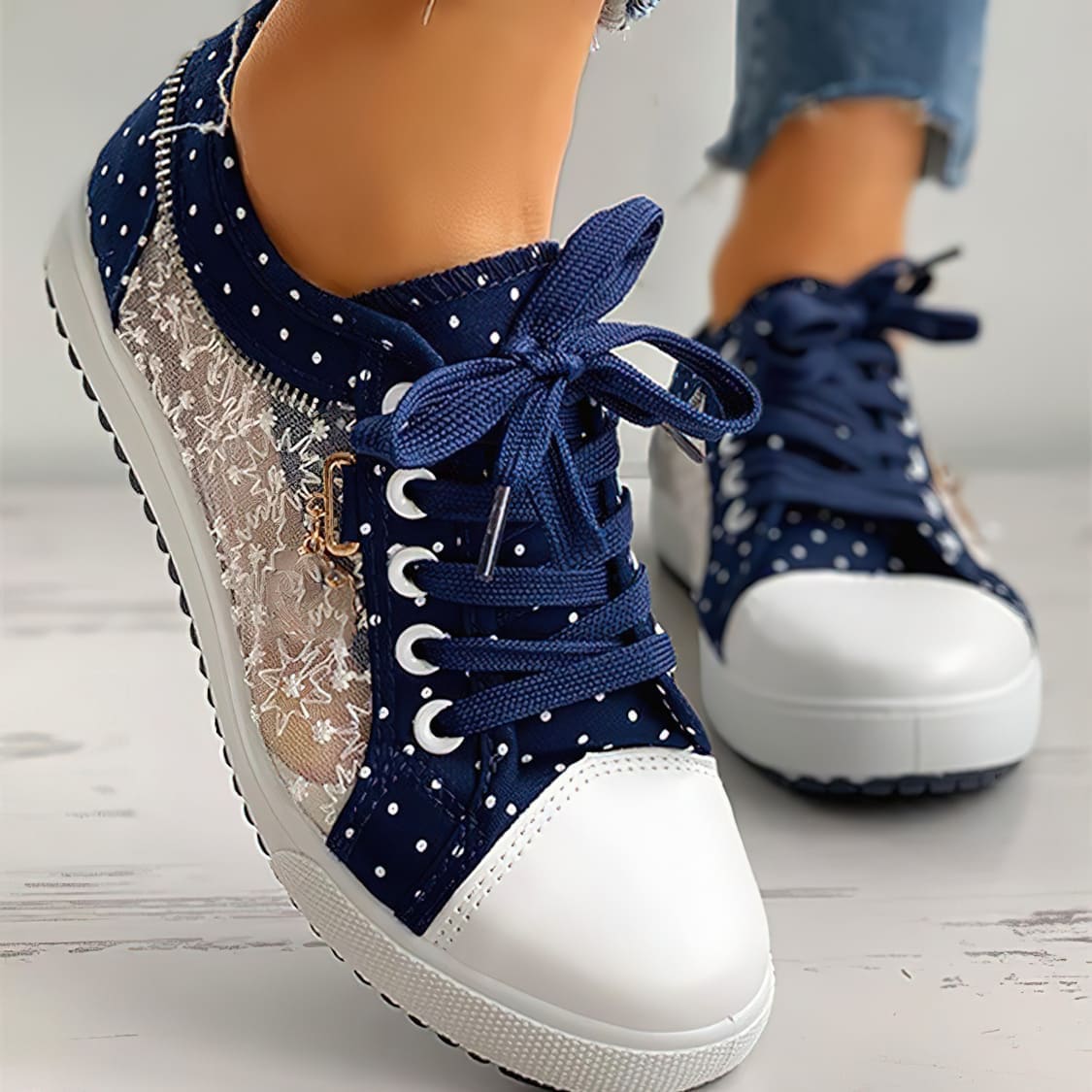 Lively® Sandales Bleu Foncé Transparent / 34 Chaussures tendance confortable | Lively™