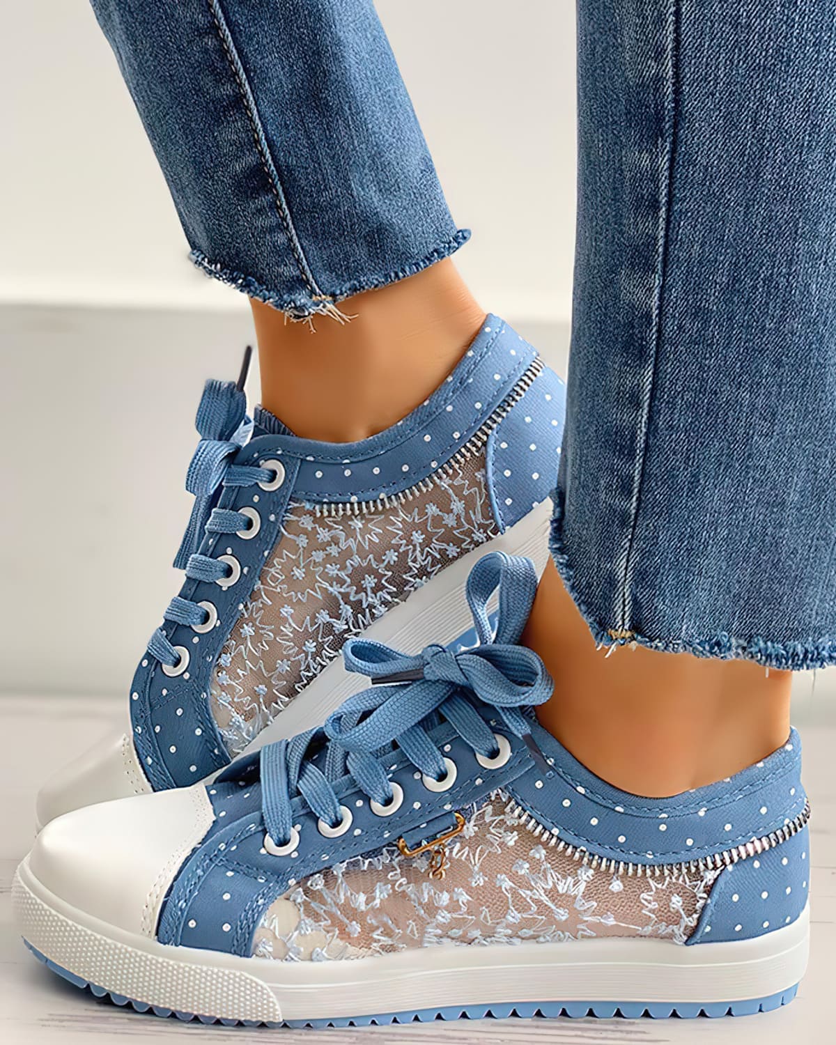 Lively® Sandales Bleu Clair Transparent / 34 Chaussures tendance confortable | Lively™