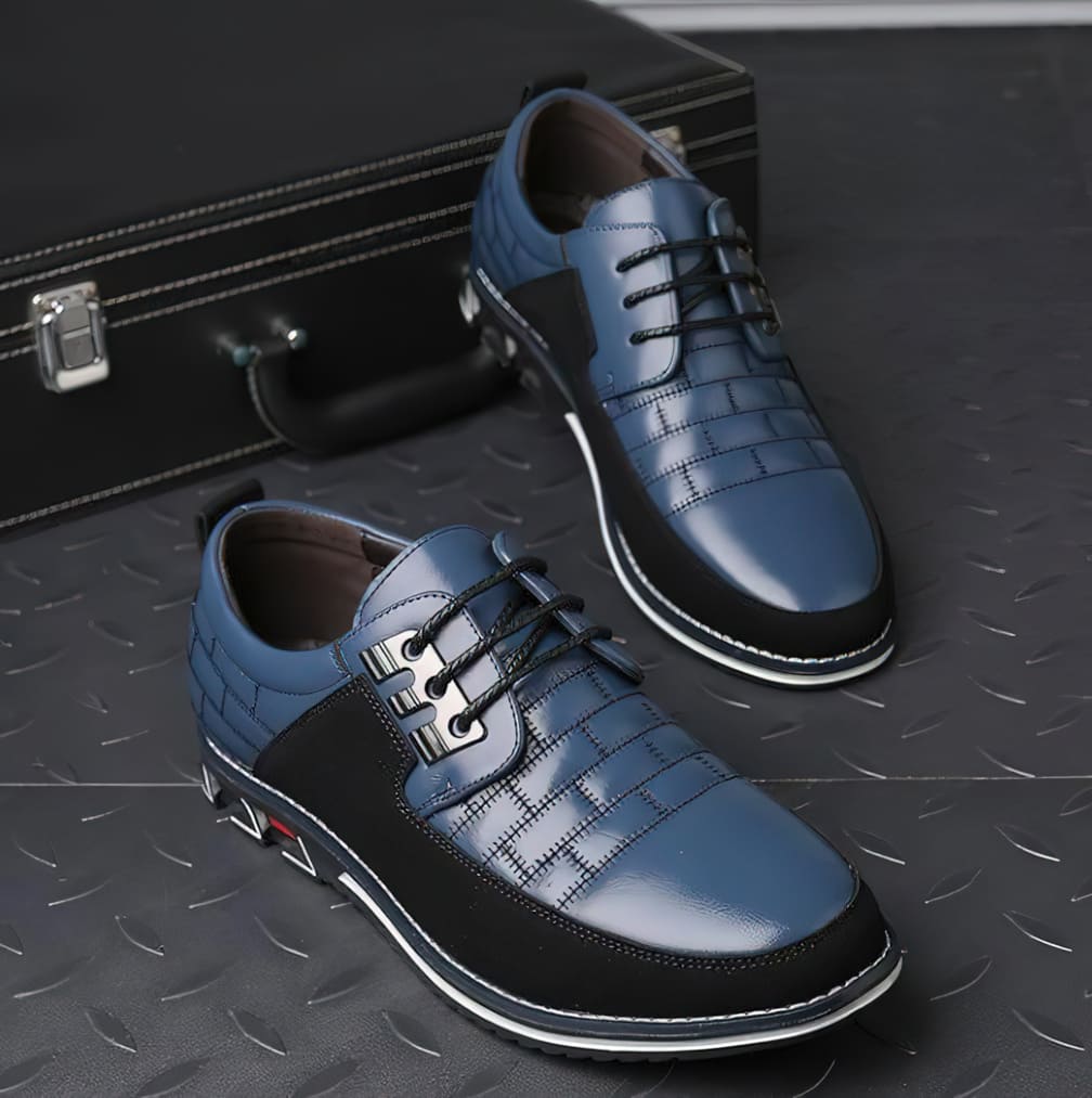 Lively® Homme Bleu / 38 Chaussures Oxford Derby | Ultra confortables