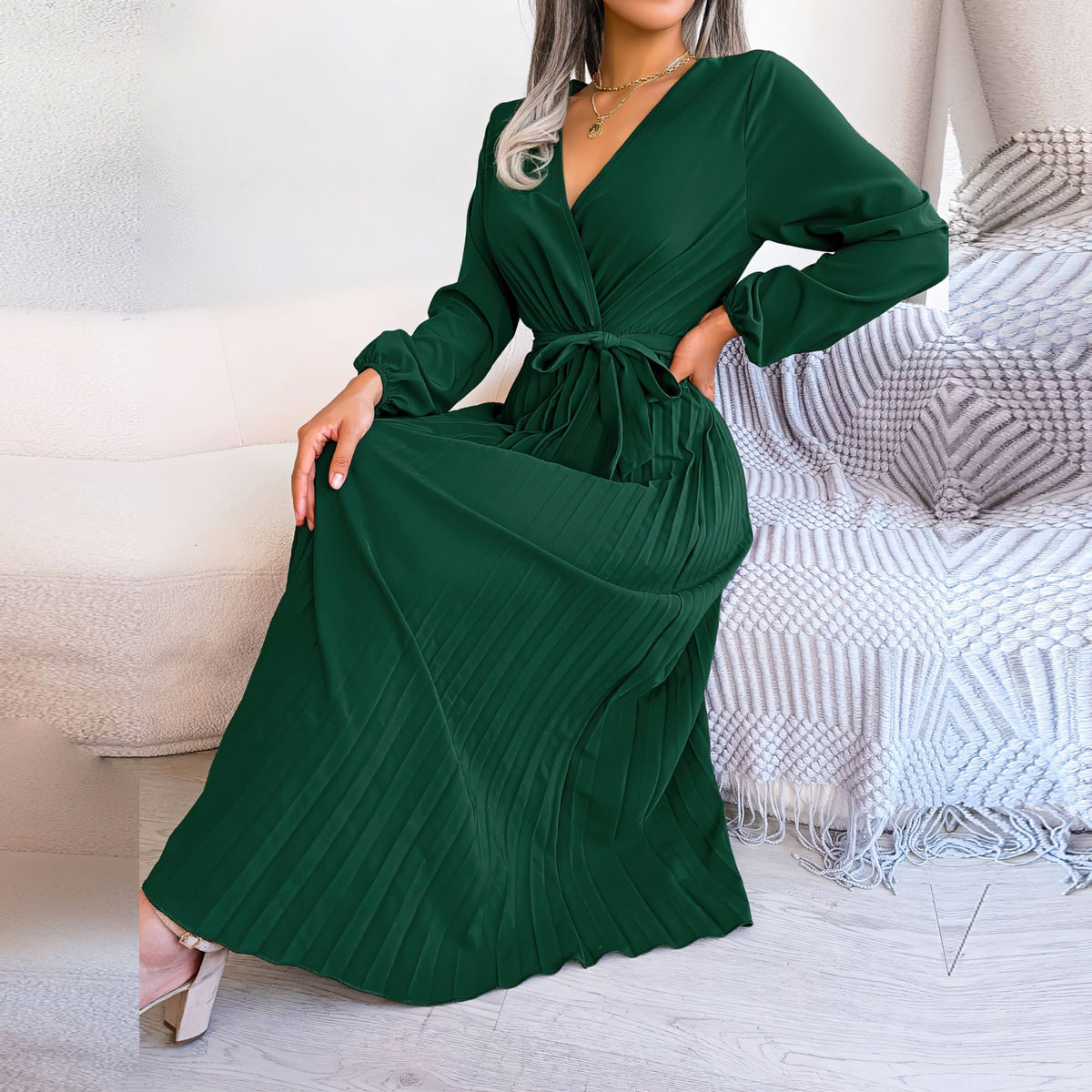 Lively® Robe longue plissée nouvelle collection | Lively™