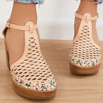 Lively® Beige Sandals / 35 Mesh Heeled Clogs | Lively™
