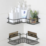 Lively® 100000142 Black Drill Free Shower Caddy 2.0